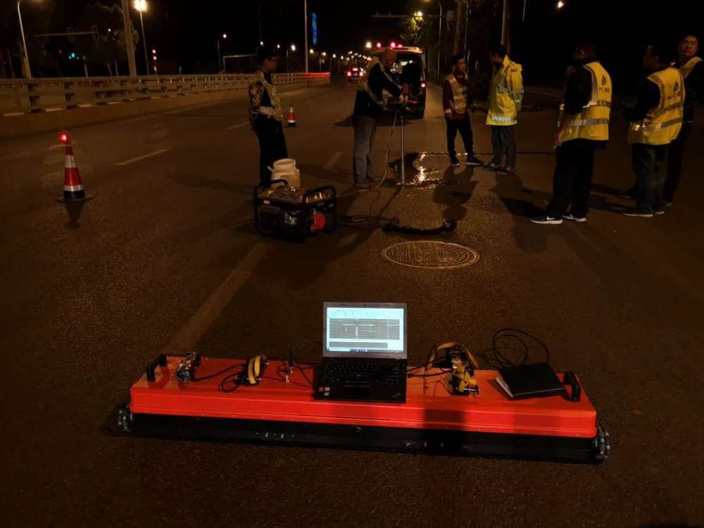 合肥市政公路病害三維雷達(dá)檢測